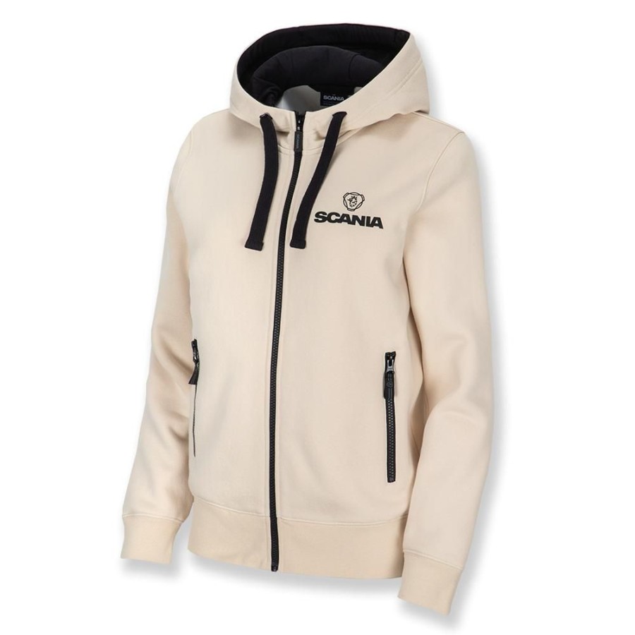 Vaatteet SCANIA Colleget Ja Hupparit | Naisten Griffin Zip Hoodie -Huppari