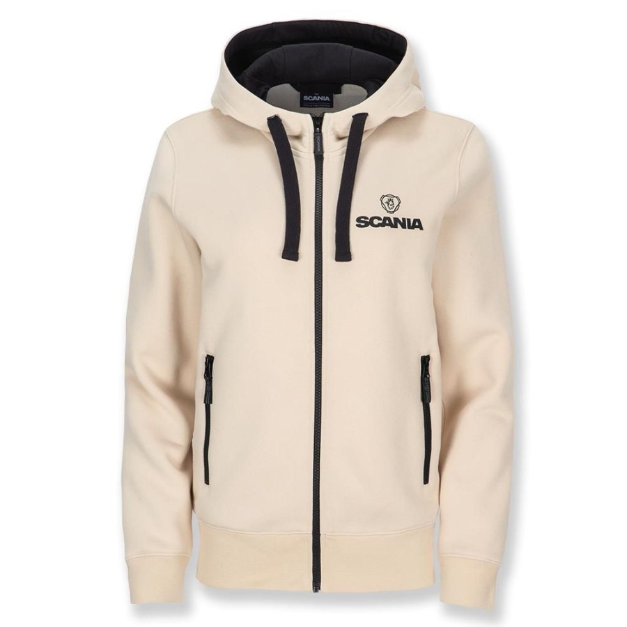 Vaatteet SCANIA Colleget Ja Hupparit | Naisten Griffin Zip Hoodie -Huppari