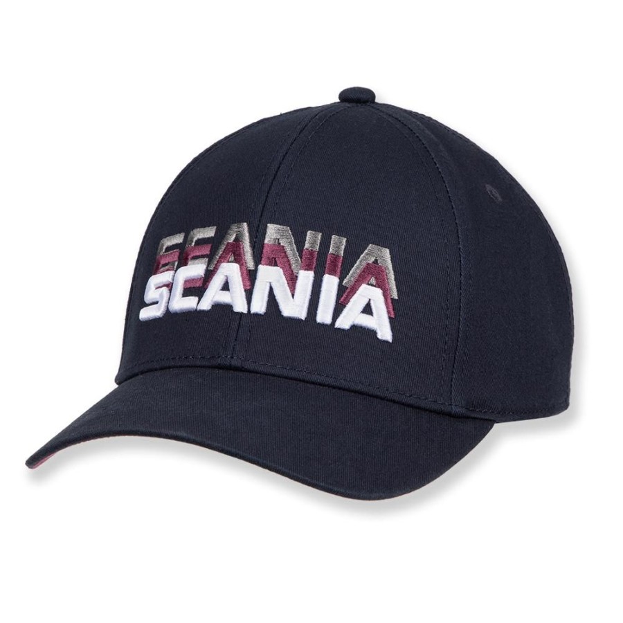 Vaatteet SCANIA Lippikset Ja Pipot | Trio Heritage Scania -Tekstimerkilla Varustettu Logo-Baseball-Lippis