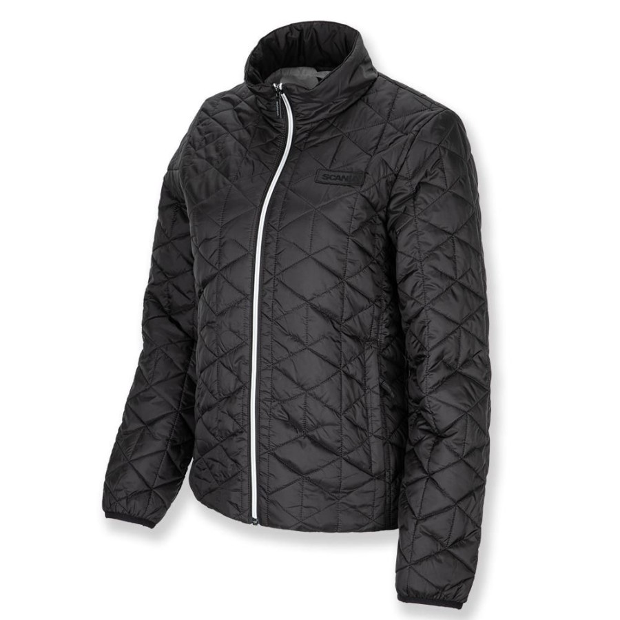 Vaatteet SCANIA Takit Ja Liivit | Naisten Musta Insulation Jacket -Takki