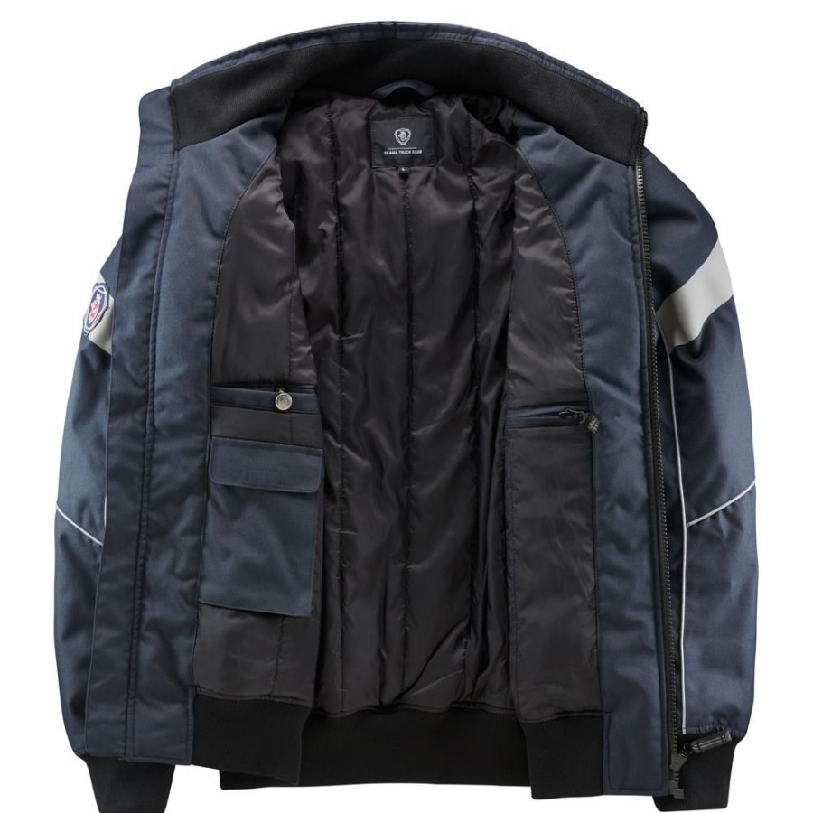 Vaatteet SCANIA Takit Ja Liivit | Men'S Navy Truck Jacket 2.0